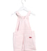 A Pink Overall Shorts from Seed in size 4T for girl. (Back View)
