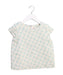 A Ivory Short Sleeve Tops from Bonpoint in size 6T for girl. (Front View)
