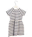 A Ivory Short Sleeve Dresses from Petit Bateau in size 6-12M for girl. (Back View)