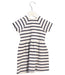 A Ivory Short Sleeve Dresses from Petit Bateau in size 6-12M for girl. (Back View)