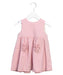 A Pink Sleeveless Dresses from Il Gufo in size 12-18M for girl. (Front View)