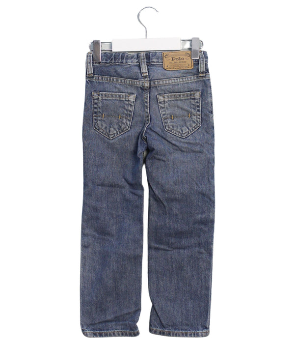 A Blue Jeans from Polo Ralph Lauren in size 3T for boy. (Back View)