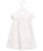 A White Sleeveless Dresses from Petit Bateau in size 6-12M for girl. (Back View)