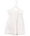 A White Sleeveless Dresses from Petit Bateau in size 6-12M for girl. (Front View)