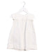 A White Sleeveless Dresses from Petit Bateau in size 6-12M for girl. (Front View)