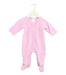 A Pink Onesies from Jacadi in size 0-3M for girl. (Front View)