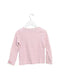 A Pink Long Sleeve Tops from Petit Bateau in size 4T for girl. (Back View)