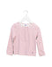 A Pink Long Sleeve Tops from Petit Bateau in size 4T for girl. (Front View)