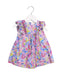 A Purple Sleeveless Dresses from Jacadi in size 3-6M for girl. (Front View)
