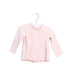 A Pink Long Sleeve Tops from Mayoral in size 6-12M for girl. (Front View)