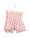 A Pink Sleeveless Tops from Velveteen in size 12-18M for girl. (Front View)