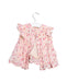 A Pink Sleeveless Tops from Velveteen in size 12-18M for girl. (Back View)