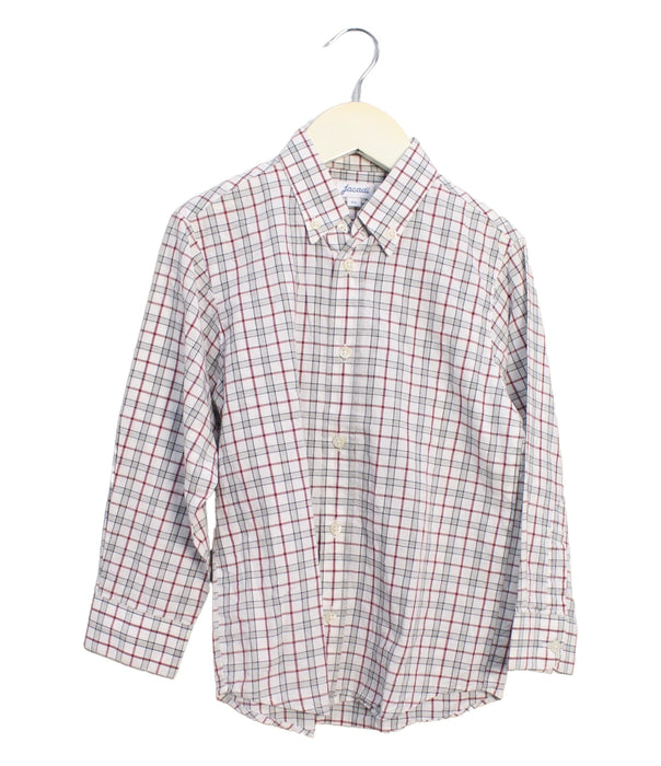A Grey Shirts from Jacadi in size 6T for boy. (Front View)