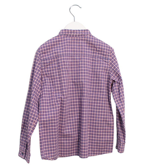 A Blue Shirts from Bonpoint in size 6T for boy. (Back View)