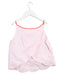 A Pink Sleeveless Tops from Jacadi in size 12Y for girl. (Back View)