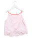 A Pink Sleeveless Tops from Jacadi in size 12Y for girl. (Back View)