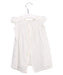 A White Short Sleeve Dresses from Bonpoint in size 3-6M for girl. (Back View)