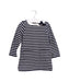 A Black Long Sleeve Dresses from Jacadi in size 18-24M for girl. (Front View)