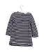 A Black Long Sleeve Dresses from Jacadi in size 18-24M for girl. (Back View)