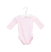A Pink Long Sleeve Bodysuits from Jacadi in size 0-3M for girl. (Front View)