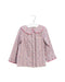 A Pink Long Sleeve Tops from Jacadi in size 3T for girl. (Front View)