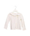 A Ivory Long Sleeve Tops from Cyrillus in size 4T for girl. (Front View)