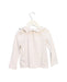 A Ivory Long Sleeve Tops from Cyrillus in size 4T for girl. (Back View)