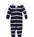 A Navy Jumpsuits from Ralph Lauren in size 6-12M for boy. (Front View)
