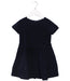 A Navy Short Sleeve Dresses from Jacadi in size 3T for girl. (Front View)