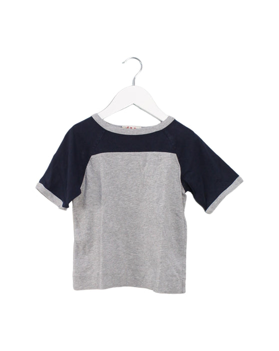 A Grey Short Sleeve T Shirts from Marni in size 6T for boy. (Front View)