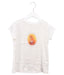 A White Short Sleeve T Shirts from Dolce & Gabbana in size 7Y for girl. (Front View)