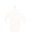 A Ivory Long Sleeve Bodysuits from Bonpoint in size 0-3M for girl. (Front View)