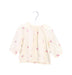 A Ivory Long Sleeve Tops from Bonpoint in size 6-12M for girl. (Front View)