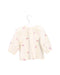 A Ivory Long Sleeve Tops from Bonpoint in size 6-12M for girl. (Back View)