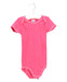 A Pink Short Sleeve Bodysuits from Petit Bateau in size 18-24M for girl. (Front View)