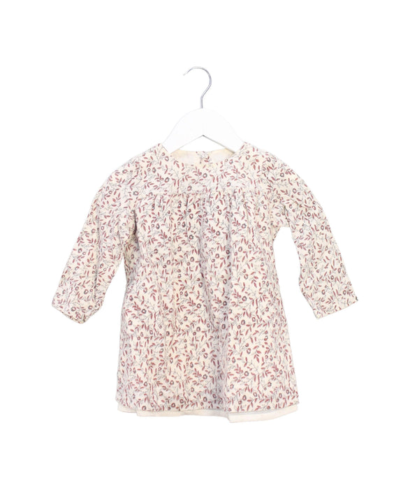 A Ivory Long Sleeve Dresses from Bonpoint in size 2T for girl. (Front View)