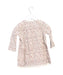 A Ivory Long Sleeve Dresses from Bonpoint in size 2T for girl. (Back View)