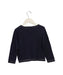 A Navy Long Sleeve Tops from Petit Bateau in size 3T for girl. (Back View)