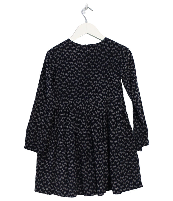 A Black Long Sleeve Dresses from Jacadi in size 8Y for girl. (Back View)
