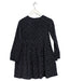 A Black Long Sleeve Dresses from Jacadi in size 8Y for girl. (Back View)