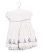 A White Short Sleeve Dresses from Ralph Lauren in size 6-12M for girl. (Front View)