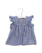 A Blue Short Sleeve Tops from Ralph Lauren in size 6-12M for girl. (Front View)