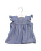 A Blue Short Sleeve Tops from Ralph Lauren in size 6-12M for girl. (Front View)