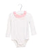 A White Long Sleeve Bodysuits from Ralph Lauren in size 6-12M for girl. (Front View)