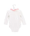A White Long Sleeve Bodysuits from Ralph Lauren in size 6-12M for girl. (Back View)