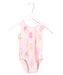 A Pink Swimsuits from Seed in size 3-6M for girl. (Front View)