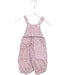 A White Overall Shorts from Jacadi in size 0-3M for girl. (Front View)