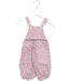 A White Overall Shorts from Jacadi in size 0-3M for girl. (Front View)