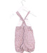 A White Overall Shorts from Jacadi in size 0-3M for girl. (Back View)