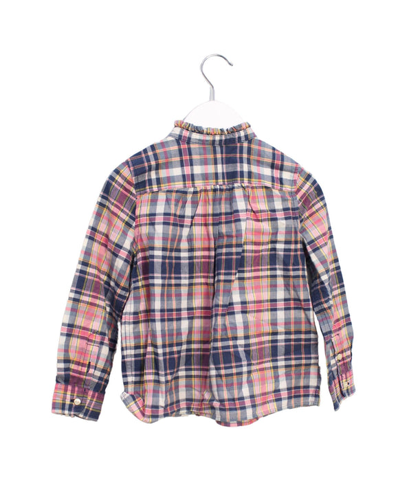 A Multicolour Long Sleeve Tops from Polo Ralph Lauren in size 4T for girl. (Back View)